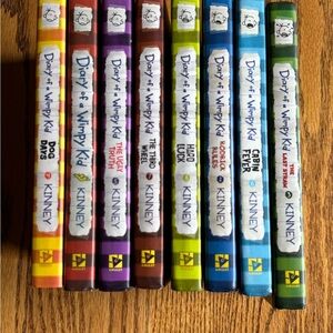 Diary of a Wimpy Kid Book Set 8 books